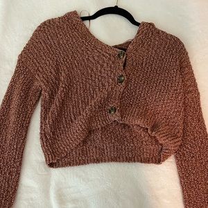 cropped cute sweater